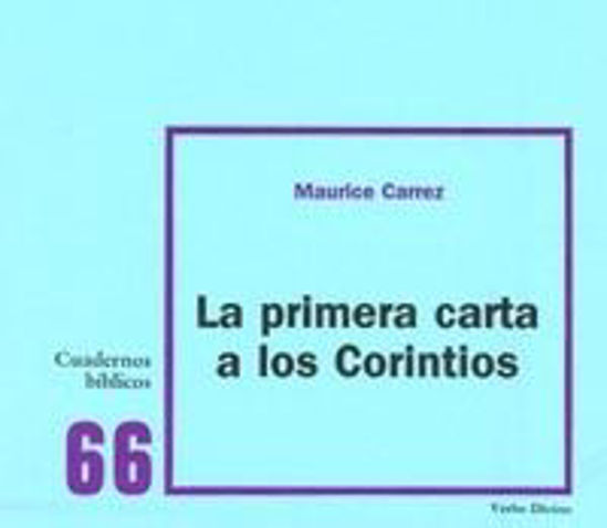 Foto de PRIMERA CARTA A LOS CORINTIOS (VERBO DIVINO/CUADERNOS) #66