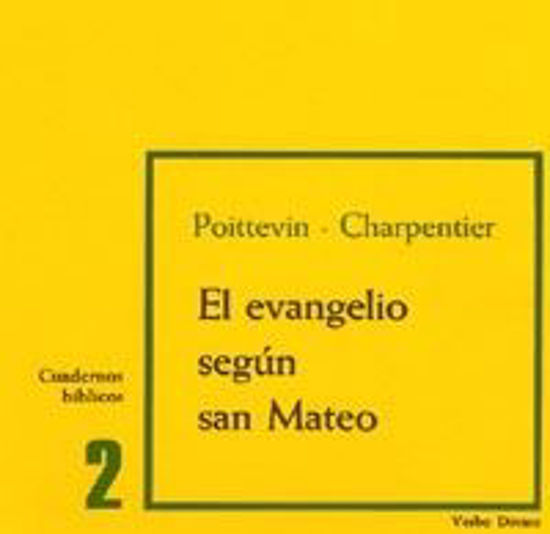 Foto de EVANGELIO SEGUN SAN MATEO (CUADERNOS BIBLICOS) #2