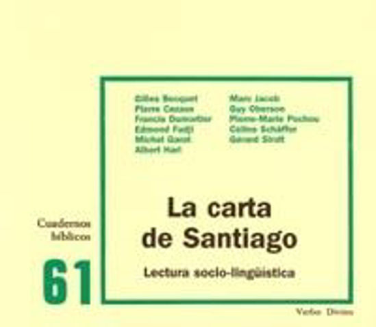Foto de CARTA DE SANTIAGO (VERBO DIVINO) #61