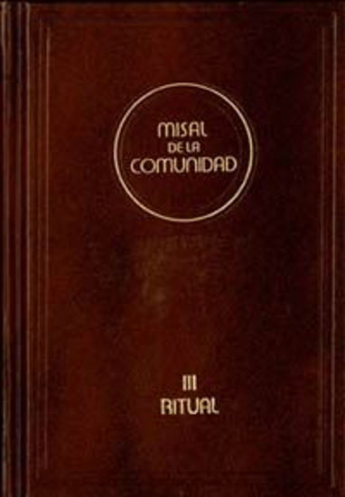 Foto de MISAL DE LA COMUNIDAD III RITUAL