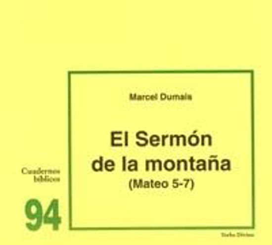 Foto de SERMON DE LA MONTAÑA (VERBO DIVINO/DUMAIS) #94