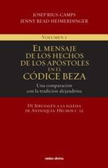 Foto de MENSAJE DE LOS HECHOS DE LOS APOSTOLES EN EL CODICE BEZA I