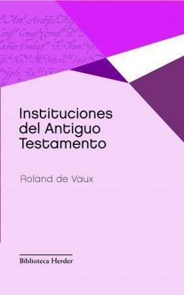 Foto de INSTITUCIONES DEL ANTIGUO TESTAMENTO