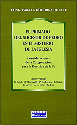 Foto de PRIMADO DEL SUCESOR DE PEDRO EN EL MISTERIO DE LA IGLESIA #40