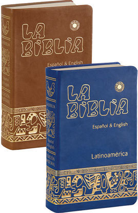 Foto de BIBLIA LATINOAMERICANA ESPAÑOL & ENGLISH (SIMIL PIEL)