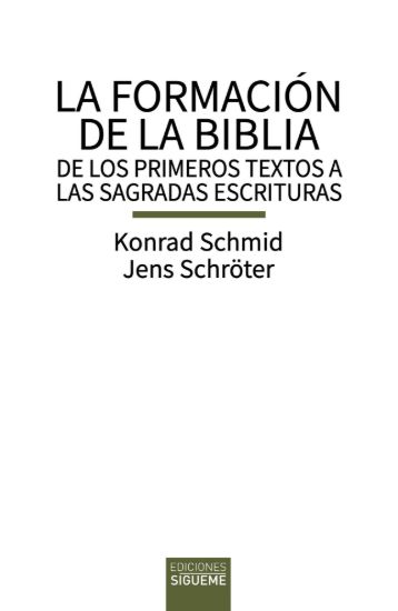 Foto de FORMACION DE LA BIBLIA (SIGUEME)
