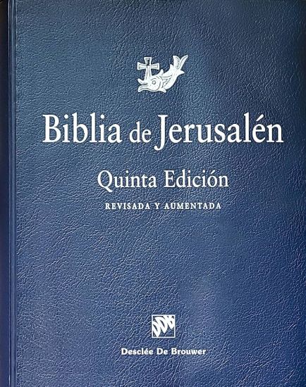 Foto de BIBLIA DE JERUSALEN 5TA EDICION (FLEXIBLE) DDB